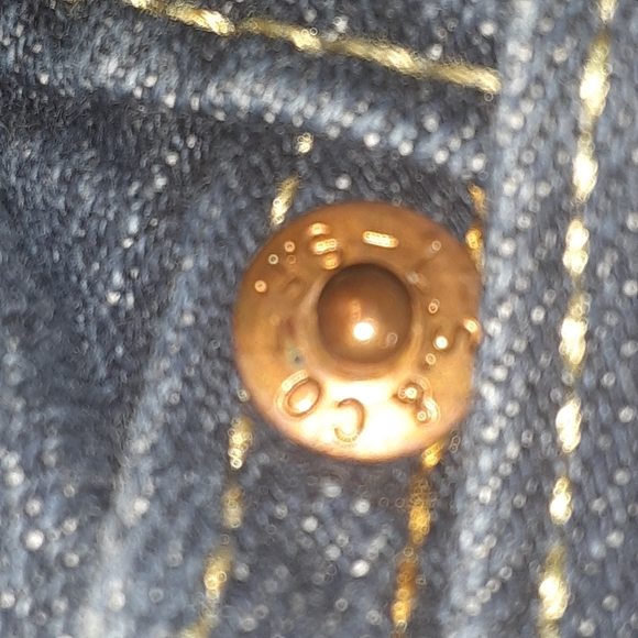 ⭐DENIZEN Levi's 216 Skinny Fit Blue Size W36xL30⭐ - Picture 3 of 8